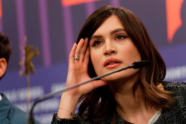 Berlinale Someday We Will Tell Each Other Everything Press Conference Marlene Burow at the Someday We Will Tell Each Other Everything Press Conference at the Grand Hyatt Hotel during the 73 Berlinale in Berlin Copyright: xEventpressxGolejewskix