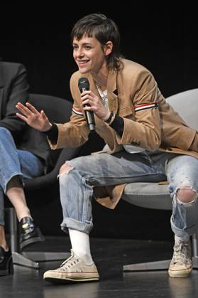 Kristen Stewart at a panel discussion at the Berlinale Talent Campus at the Berlinale 2022 73 Berlin International Film Festival at HAU 1 Berlin, 19 02 2023 Foto:xC.xNiehausx xFuturexImage