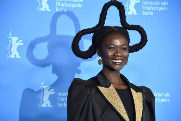 Laetitia Ky at the photocall for the feature film Disco Boy at the Berlinale 2023 73 Berlin International Film Festival at the Hotel Grand Hyatt Berlin, 19 02 202 Foto:xN.xKubelkax xFuturexImage