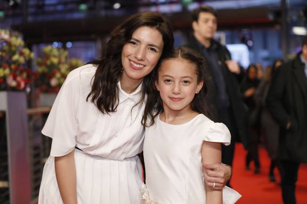 Lila Aviles and Naima Senties at the premiere of the feature film Totem at the Berlinale 2023 73 Berlin International Film Festival at the Berlinale Palast Berlin, 20 02 2023. Foto:xD.xBedrosianx xFuturexImage