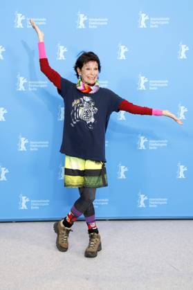 Geraldine Chaplin at the photocall for the feature film Seneca On the Creation of Earthquakes at the Berlinale 2023 73 Berlin International Film Festival at the Hotel Grand Hyatt Berlin, 20 02 2023. Foto:xD.xBedrosianx xFuturexImage