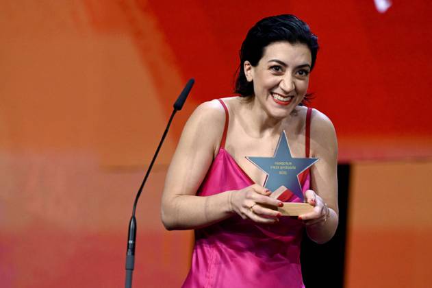 Gizem Erdogan Sweden at the presentation of the European Shooting Stars Awards 2023 and the premiere of the feature film Golda at the Berlinale 2023 73 Berlin International Film Festival Berlinale Palast Berlin, 20 02 2023 Foto:xF.xKernx xFuturexImage