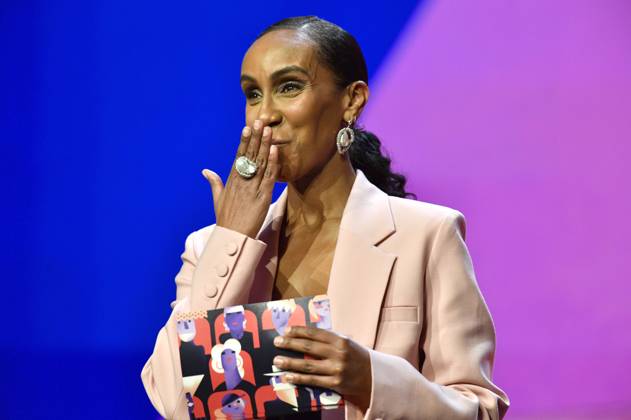Hadnet Tesfai at the presentation of the Honorary Golden Bear to Steven Spielberg at the Berlinale 2023 73 Berlin International Film Festival at the Berlinale Palast Berlin, 21 02 2023. Foto:xN.xKubelkax xFuturexImage