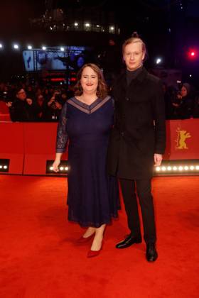 Berlinale Closing Night and Award Ceremony Ricarda Lang on the red carpet at the Berlinale Closing Night and Award Ceremony during the 73 Berlinale at the Berlinale Palast in Berlin Copyright: xEventpressxGolejewskix