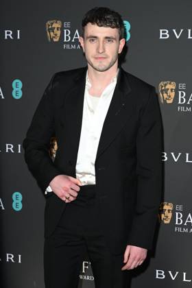 Paul Mescal attends the EE BAFTA Film Awards 2023 Nominees Party at The National Gallery in London. FEBRUARY 18th 2023  RHDx2331