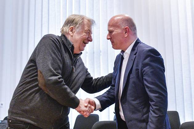 <p>Ringen um Regierungsbildung in Berlin, CDU-Landesvorstandssitzung, Landesparteichef und Spitzenkandidat Kai Wegner kommt zur Sitzung fotografiert am 02.März 2023 in Berlin. Deutschland Berlin Berlin Copyright: MaurizioxGambarini