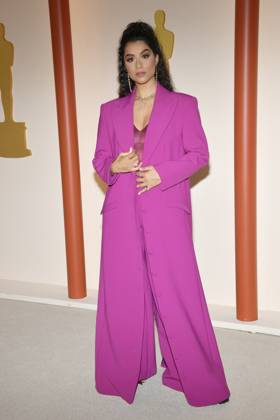 LOS ANGELES, CA - MARCH 12: Lilly Singh at the 95th Academy Awards at the Dolby Theater in Los Angeles, California on March 12, 2023. Copyright: xMediaPunchx