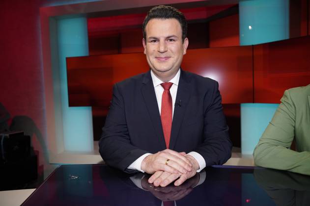 Hubertus Heil in the ARD talk show hart aber fair in the studio Adlershof Berlin, 13 03 2023 Foto:xT.xBartillax xFuturexImage