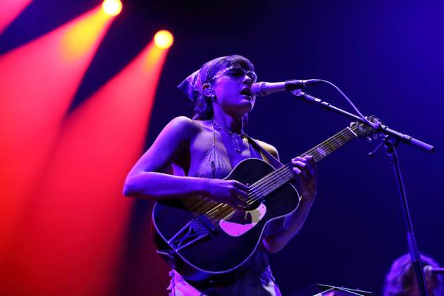 Miya Folick at a concert supporting Dermot Kennedy at Verti Music Hall in Berlin, 18 March 2023 Miya Folick concert Berlin