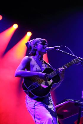 Miya Folick at a concert supporting Dermot Kennedy at Verti Music Hall in Berlin, 18 March 2023 Miya Folick concert Berlin