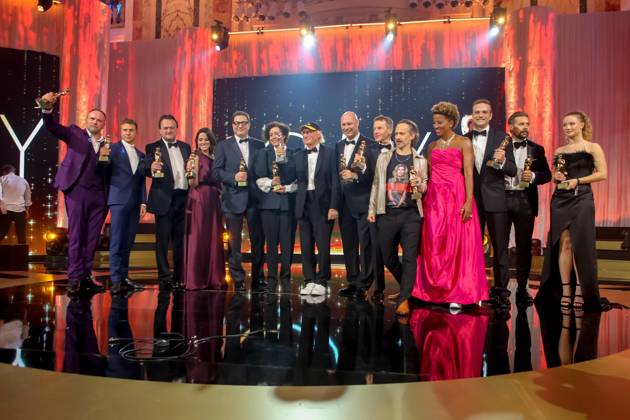 22 04 2023, Vienna Hofburg, ROMY Film u TV Prize, Gala award ceremony of the television prize of ORF u KURIER in the picture All Stars group picture, ROMY Film u TV Prize