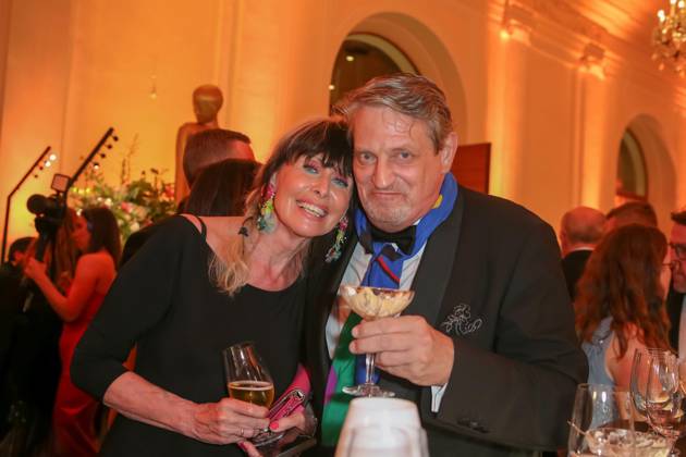 22 04 2023, Vienna Hofburg, ROMY Film u TV Prize, Gala award ceremony of the ORF u KURIER television prize in the picture Dieter Chmelar, Brigitte Chmelar, ROMY Film u TV Prize