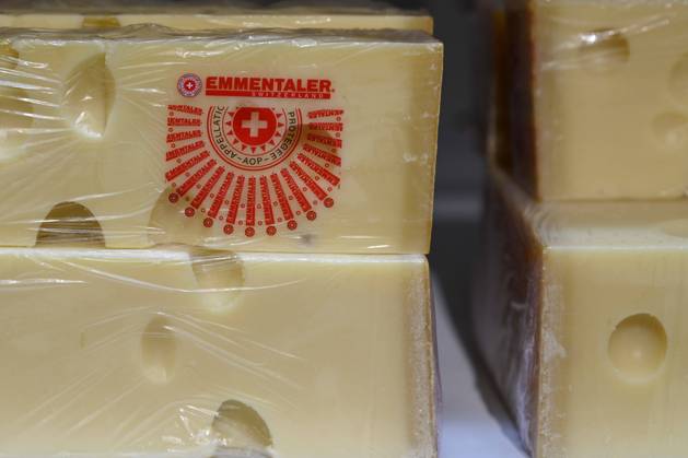 Emmental cheese, Switzerland, 02 05 2023
