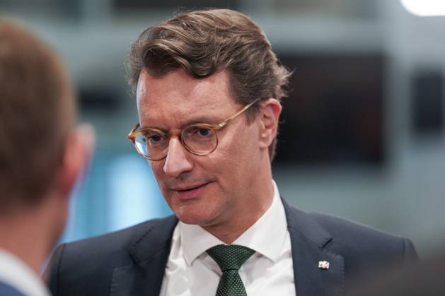Berlin, Germany 10 May 2023 Minister Presidents Conference on Refugee Issues in Berlin 10 05 2023 Pictured Hendrik Wüst Minister President of the State of North Rhine-Westphalia Federal Chancellery Berlin Copyright: xFotostandx xReuhlx