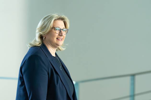 Consultations at the Chancellors Office in Berlin, Minister-President Anke Rehlinger, Saarland, SPD Consultations between the Chancellor and the heads of government of the federal states Berlin Berlin GER