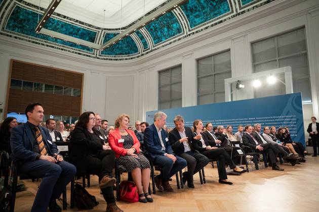 Kick-off event for the National Platform Future of Tourism at the Federal Ministry of Economics and Climate Protection Current, 11 05 2023, Berlin, Dr Robert Habeck Federal Minister for Economics and Climate Protection during his greetings at the kick-off event for the National Platform Future of Tourism at the Federal Ministry of Economics