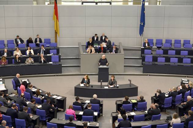 Claudia Roth at the 103 session of the German Bundestag in the Reichstag building Berlin, 11 05 2023 Foto:xF.xKernx xFuturexImage