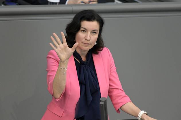 Dorothee Bär at the 103 session of the German Bundestag in the Reichstag building Berlin, 11 05 2023 Foto:xF.xKernx xFuturexImage