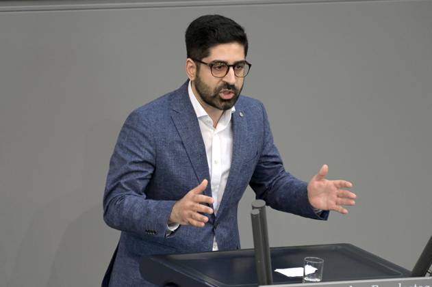 Kaweh Mansoori in the 103 session of the German Bundestag in the Reichstag building Berlin, 11 05 2023. Foto:xF.xKernx xFuturexImage