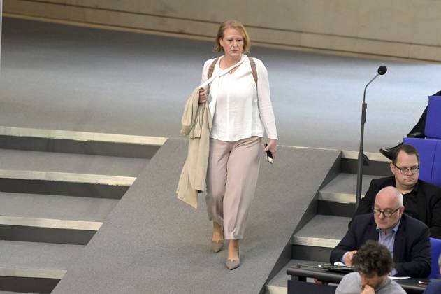 Lisa Paus in the 103 session of the German Bundestag in the Reichstag building Berlin, 11 05 2023 Foto:xF.xKernx xFuturexImage