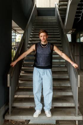 Event Green Actors Lounge Timur Bartels at the 3 Green Actors Lounge in the House Hungary on 11 05 2023 in Berlin Copyright: xEventpressxKochanx