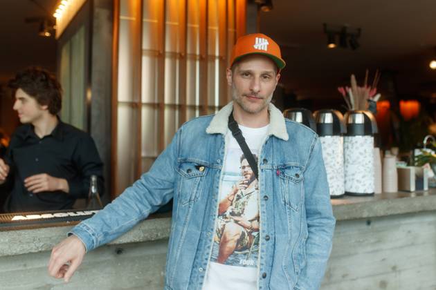 Event Green Actors Lounge Sebastian Stielke at the 3 Green Actors Lounge in the house Hungary on 11 05 2023 in Berlin Copyright: xEventpressxKochanx
