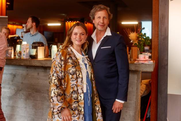 Event Green Actors Lounge Sofie Eifertinger with husband Nikolai Hanf Dressler Nikolai De Treskow at the 3 Green Actors Lounge in the House Hungary on 11 05 2023 in Berlin Copyright: xEventpressxKochanx