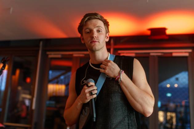 Event Green Actors Lounge Timur Bartels at the 3 Green Actors Lounge in the House Hungary on 11 05 2023 in Berlin Copyright: xEventpressxKochanx