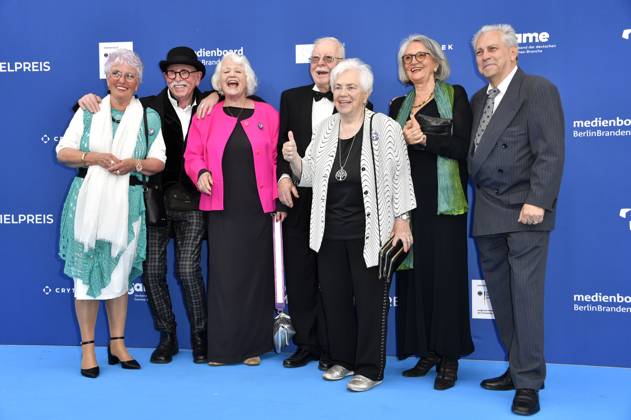 Seniors gambling at the award ceremony of the German Computer Game Award 2023 at Spindler Klatt Berlin, 11 05 2023 Foto:xN.xKubelkax xFuturexImage