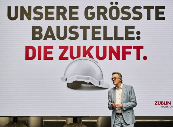 80 Seconds New Building Jörn Beckmann, CEO Züblin EUR, Europe, Germany, Berlin, 12 05 2023 Keynote Dipl Ing Jörn Beckmann, CEO Züblin Under the motto Every 80 seconds an apartment would have to be built to reach the goal of 400,000 new apartments per year The construction site talk 80 Seconds New Building mediates contac