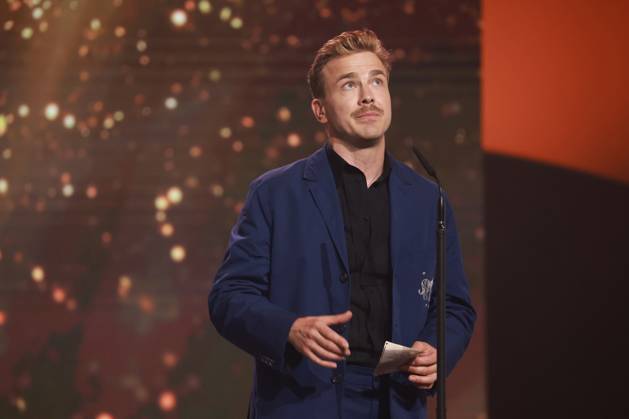 German Film Award 2023 BEST MALE SINGLE winner Albrecht Schuch at the Lola German Film Award 2023 ceremony at the Theater am Potsdamer Platz in Berlin 12 05 2023 Copyright: xEventpressx