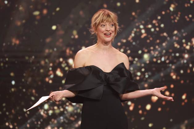 German Film Award 2023 Heike Makatsch Laudator BEST CHILDRENS FILM at the Lola German Film Award 2023 ceremony at the Theater am Potsdamer Platz in Berlin 12 05 2023 Copyright: xEventpressx
