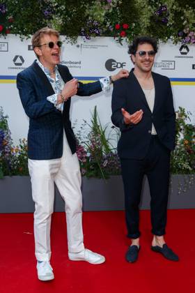 Event German Film Award 2023 Alexander Scheer and Fahri Yardim at the 73 German Film Award at the Theater am Potsdamerplatz on 12 05 2023 in Berlin Copyright: xEventpressxKochanx