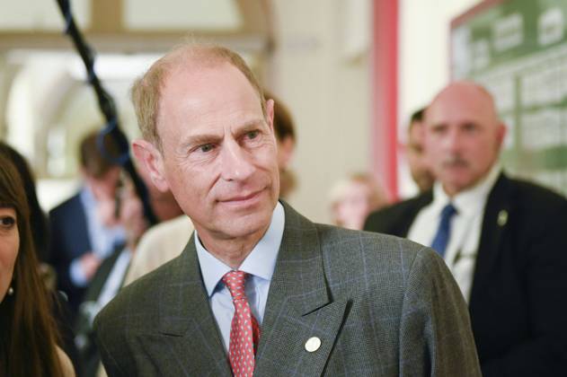 Prince Edward visiting the school at Schillerpark during the Duke Award ceremony in Wedding Berlin, 22 05 2023 Foto:xF.xKernx xFuturexImage