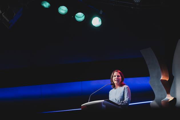 Annalena Baerbock Buendnis 90 Die Gruenen , Federal Minister of Foreign Affairs, taken at the Politikawards in Berlin, 22 05 2023 Berlin Germany Copyright: xFlorianxGaertnerx