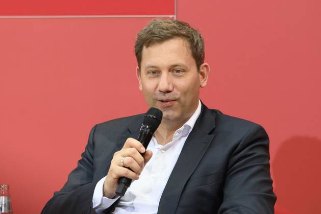 Berlin GER, Berlin, Progress needs justice Ð For 160 years ideas for tomorrow, SPD, 22 05 23, Lars Klingbeil SPD politician one of the two federal chairmen, Progress needs justice Ð For 160 years ideas for tomorrow, SPD, 22 05 23, Copyright: xUwexKoch Eibner-Pressefotox EP_UKH
