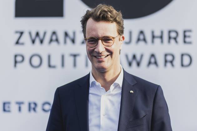 Hendrik Wuest, CDU, State Premier of North Rhine-Westphalia, photographed at the Politikawards in Berlin, 22 05 2023 Berlin Germany Copyright: xFlorianxGaertnerx