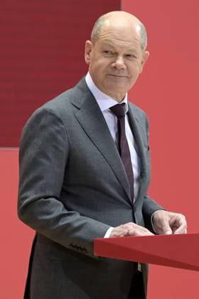 Olaf Scholz at the anniversary event of the SPD Progress Needs Justice For 160 Years Ideas for Tomorrow at the Willy Brandt Haus Berlin, 23 05 2023 Foto:xF.xKernx xFuturexImage