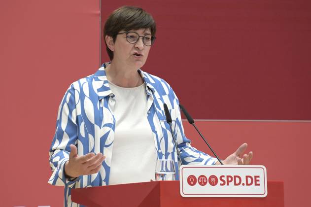 Saskia Esken at the anniversary event of the SPD Progress Needs Justice For 160 Years Ideas for Tomorrow at the Willy Brandt House Berlin, 23 05 2023 Foto:xF.xKernx xFuturexImage