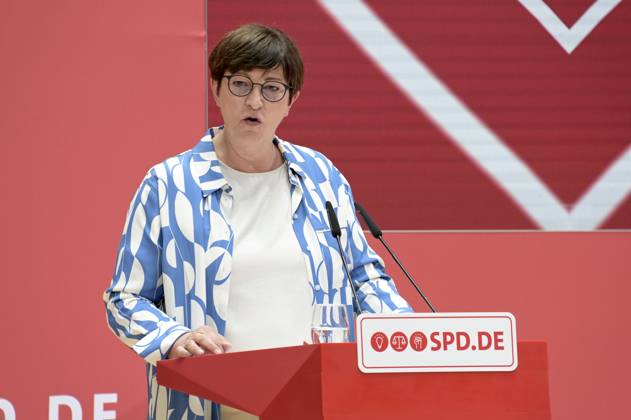Saskia Esken at the anniversary event of the SPD Progress Needs Justice For 160 Years Ideas for Tomorrow at the Willy Brandt House Berlin, 23 05 2023 Foto:xF.xKernx xFuturexImage