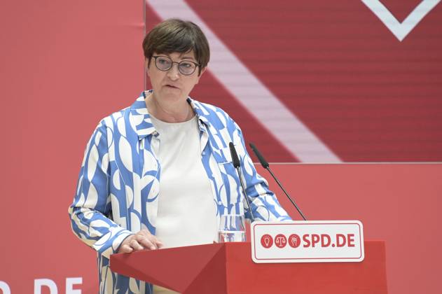 Saskia Esken at the anniversary event of the SPD Progress Needs Justice For 160 Years Ideas for Tomorrow at the Willy Brandt House Berlin, 23 05 2023 Foto:xF.xKernx xFuturexImage