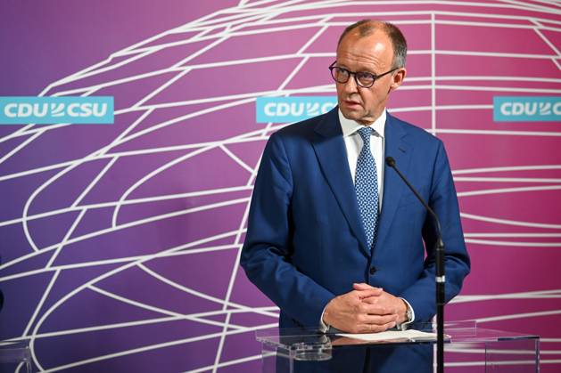 Berlin, Germany 23 May 2023 105 Session of the German Bundestag 2023 Statments of the heads of the parliamentary groups on the previous day In the picture Friedrich Merz CDU German Bundestag Berlin Copyright: xFotostandx xReuhlx