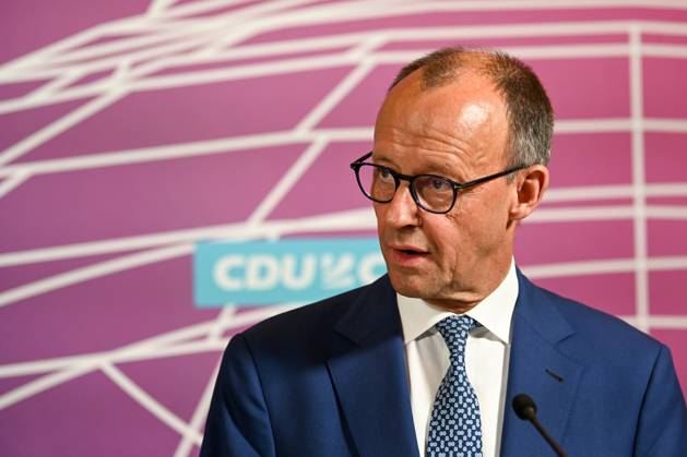 Berlin, Germany 23 May 2023 105 Session of the German Bundestag 2023 Statments of the heads of the parliamentary groups on the previous day In the picture Friedrich Merz CDU German Bundestag Berlin Copyright: xFotostandx xReuhlx