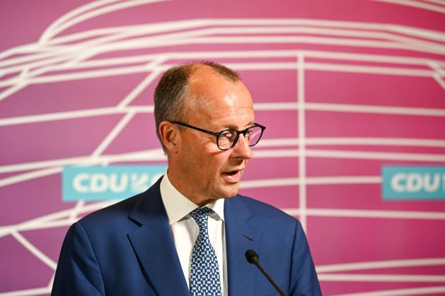 Berlin, Germany 23 May 2023 105 Session of the German Bundestag 2023 Statments of the heads of the parliamentary groups on the previous day In the picture Friedrich Merz CDU German Bundestag Berlin Copyright: xFotostandx xReuhlx