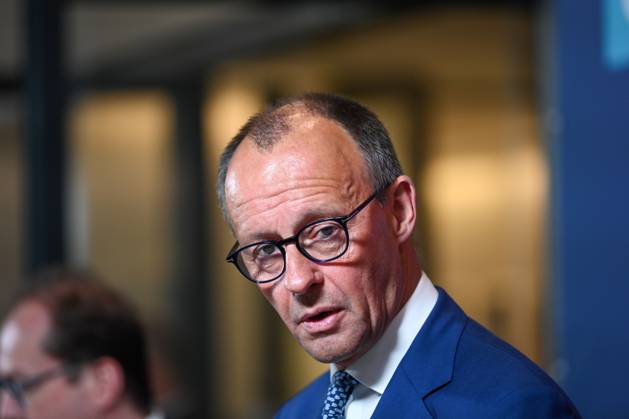 Berlin, Germany 23 May 2023 105 Session of the German Bundestag 2023 Statments of the heads of the parliamentary groups on the previous day In the picture Friedrich Merz CDU German Bundestag Berlin Copyright: xFotostandx xReuhlx
