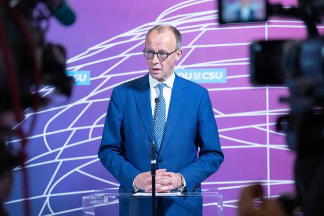 Press Statement, CDU CSU Parliamentary Group, Friedrich Merz Parliamentary Group Meeting CDU CSU Parliamentary Group, Press Statement, Chairman CDU and CDU CSU Parliamentary Group Friedrich Merz, First Deputy Chairman and Chairman CSU in the Bundestag Alexander Dobrindt, 23 May 2023 Berlin Berlin GER