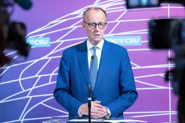 Press Statement, CDU CSU Parliamentary Group, Friedrich Merz Parliamentary Group Meeting CDU CSU Parliamentary Group, Press Statement, Chairman CDU and CDU CSU Parliamentary Group Friedrich Merz, First Deputy Chairman and Chairman CSU in the Bundestag Alexander Dobrindt, 23 May 2023 Berlin Berlin GER
