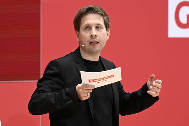 Kevin Kühnert at the anniversary event of the SPD Progress Needs Justice For 160 Years Ideas for Tomorrow at the Willy Brandt House Berlin, 23 05 2023 Foto:xF.xKernx xFuturexImage