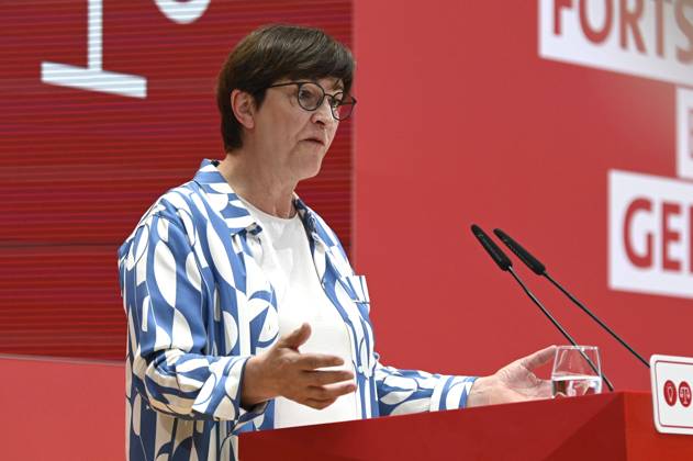 Saskia Esken at the anniversary event of the SPD Progress Needs Justice For 160 Years Ideas for Tomorrow at the Willy Brandt House Berlin, 23 05 2023 Foto:xF.xKernx xFuturexImage