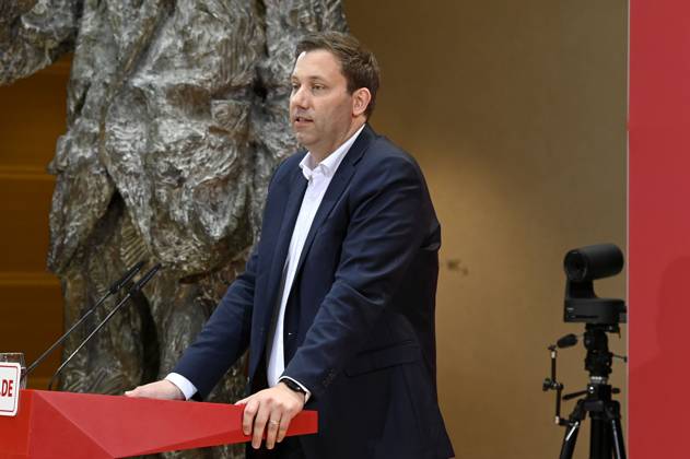 Lars Klingbeil at the anniversary event of the SPD Progress Needs Justice For 160 Years Ideas for Tomorrow at the Willy Brandt House Berlin, 23 05 2023 Foto:xF.xKernx xFuturexImage